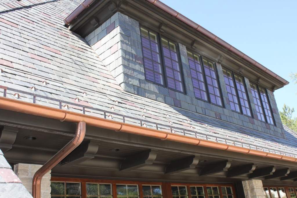 Custom Copper Gutter System